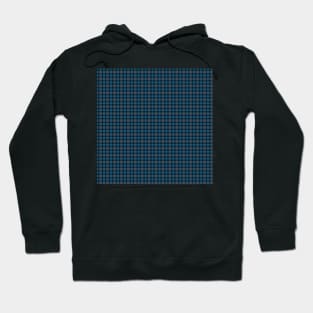 Orient Plaid - Shades of Blue Hoodie